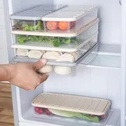24 Сетка Пластик коробка для яиц кухонный ящик для хранения яиц Портативный яйцо стеллаж Штабелируемый холодильник коробка для хранения многофункциональная коробка #25