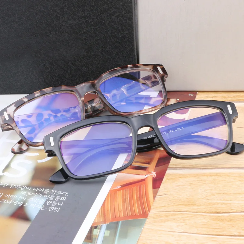 Модные мужские прозрачные очки в оправе женские брендовые дизайнерские по