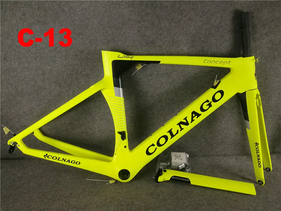 T1000 BOB черный на черной карбоновой раме Colnago, велосипедная углеродная рама XS/S/M/L/XL