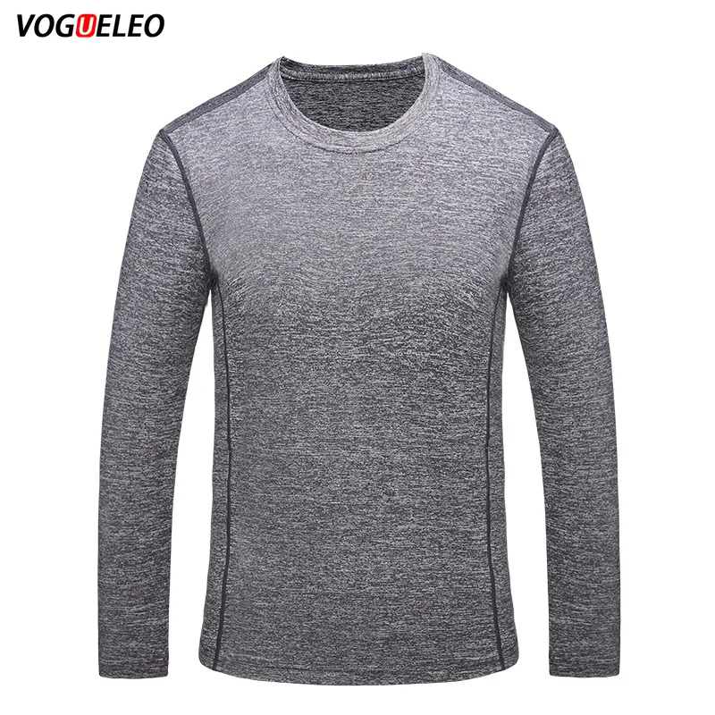 VOGUELEO новая быстросохнущая рубашка Новинка футболки с длинными рукавами и