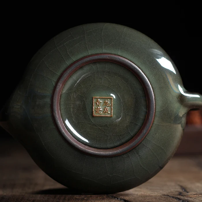[GRANDNESS] высококачественный глазурь с трещинами Ge печь Longquan Celadon фарфор чайный