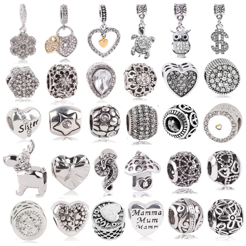 

Jewoey Shion 2 шт. 45 стилей Хрустальный цветок и сердце бусины Подвески для женщин подходят для фото и ожерелья ювелирные изделия подарки