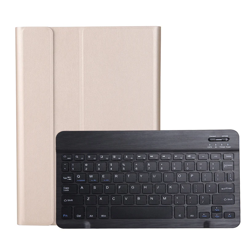 Gold-Black Тонкий чехол для клавиатуры huawei Mediapad M6 10,8 Bluetooth клавиатура для huawei M6 10,8 дюймов VRD-L09 смарт-чехол для планшета - Color: Gold-Black