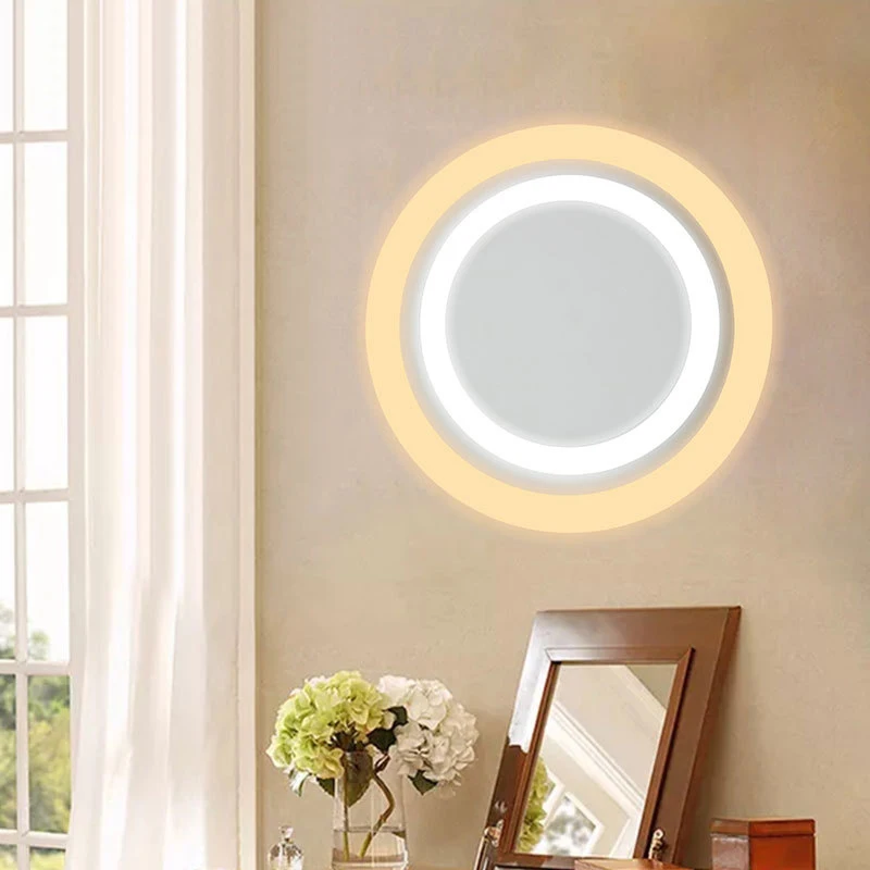 Акриловая светодиодная настенная лампа современный простой прикроватный