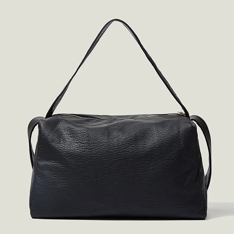 

Simple Soft Leather Women's Handbag Pattern Versatile Pillow Bag Single Shoulder Bag Fashion Messenger Bag Women