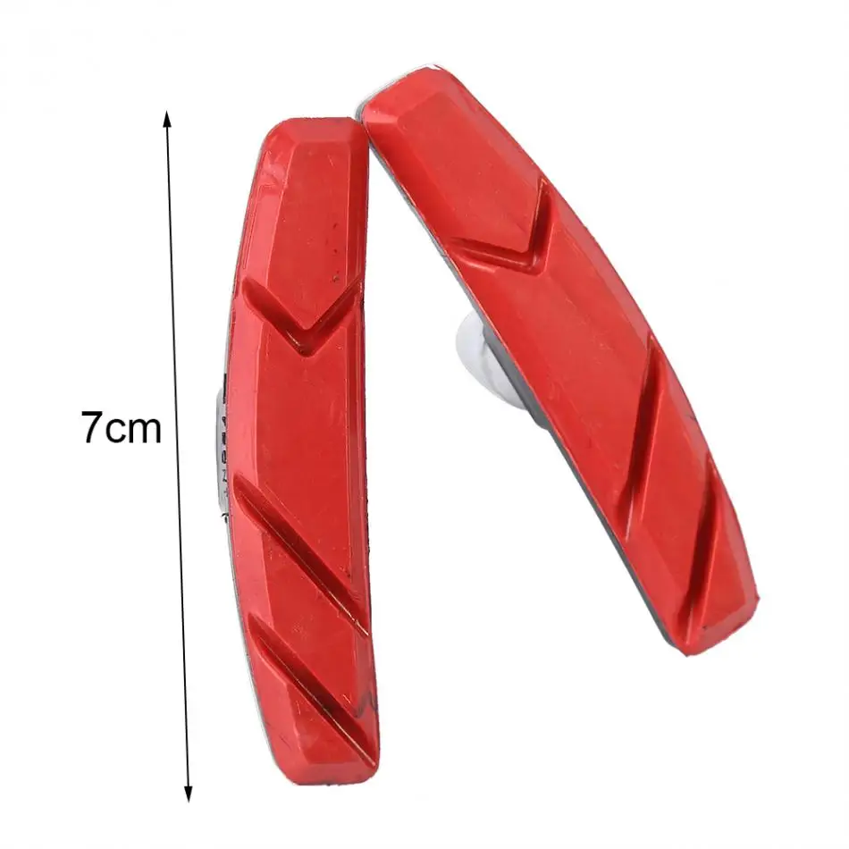 1 пара Горный Дорожный бесшумный велосипед тормозные колодки MTB тормоза