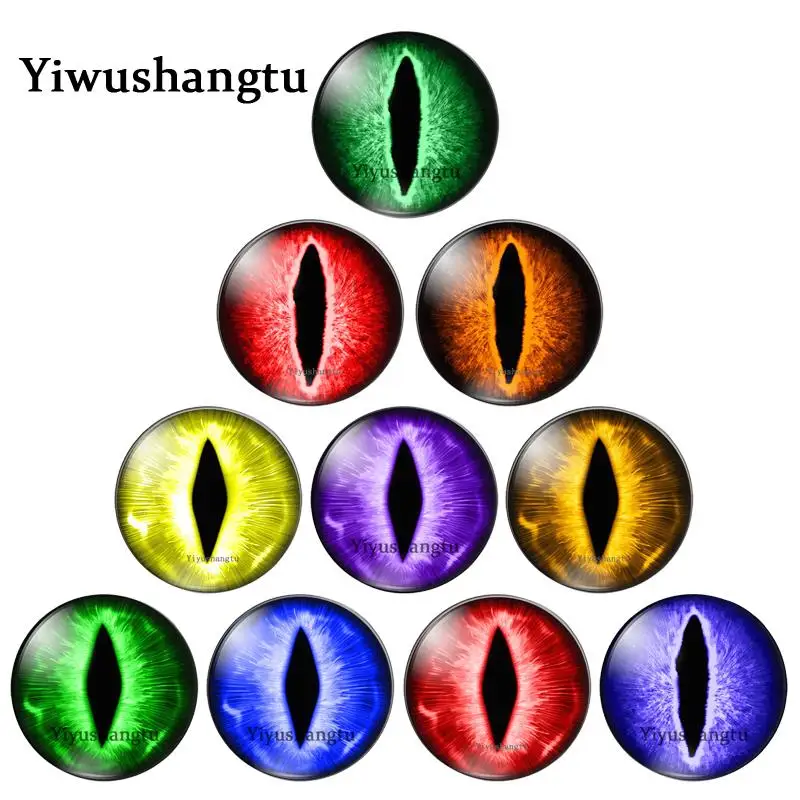 Пары или смешанные Глаза животных глаза Дракона кошки игрушки-зрачки 8-30 мм