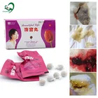 Вагинальный, оздоровительный тампон, медицинский тампон для красивой жизни, Очищающий Детокс, Йони, жемчуг, женский, для лечения миомы, гигиены Исцеление матки