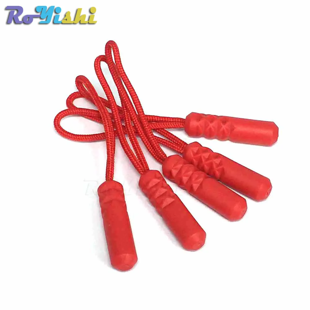 10pcs/pack Zipper Pull Puller Fixer Zip Cord End Fit Rope Tag Broken Buckle Travel Bag Clip Outdoor Tool Sewing Clothes | Дом и сад