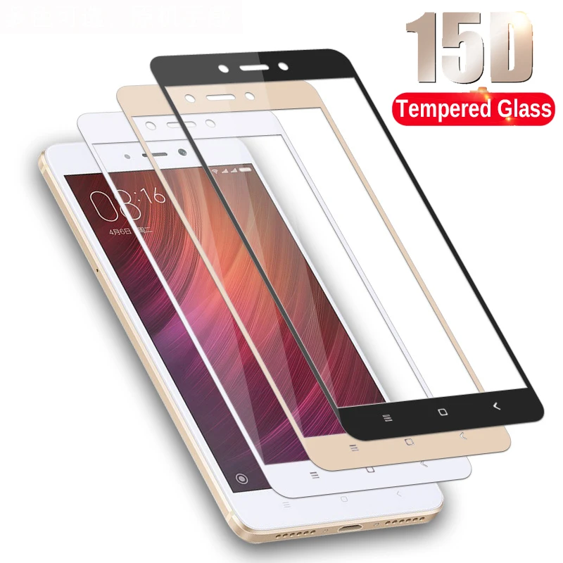 Полное покрытие из закаленного стекла для xiaomi redmi 4 note 4 4x защита экрана на xiomi ksiomi note4 x4 gals на no 4 x защитная пленка
