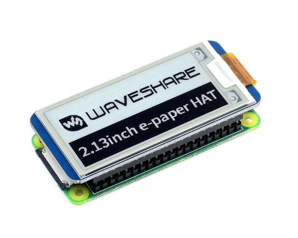 2 13 дюймовый E Ink дисплей шляпа для Raspberry Pi 250x12 Разрешение e Paper SPI поддерживает