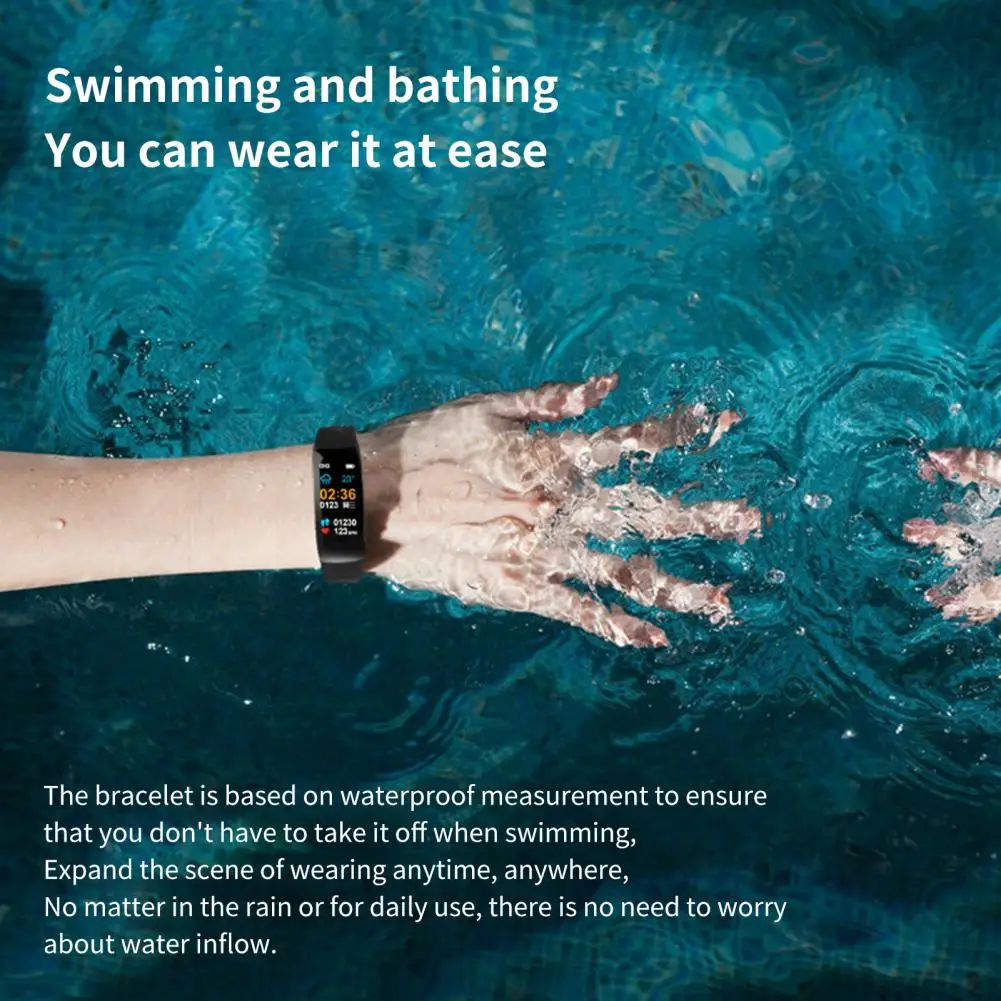 Умный Браслет C1 plus с функцией отслеживания здоровья многофункциональные