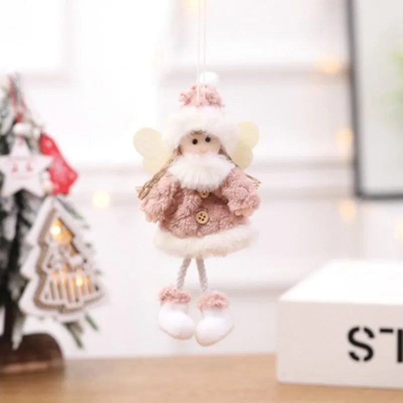 

New YearDecoration 2021 Christmas Angel Pendants Christmas Tree Decorations New Year 2022 Xmas Gifts Navidad Christmas Ornaments