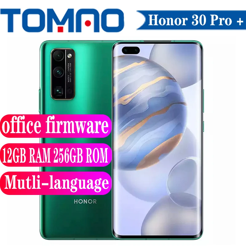 Honor 30 Pro + Plus 5G мобильного телефона 8 ГБ 12 Гб Оперативная память 256 Встроенная Kirin 990