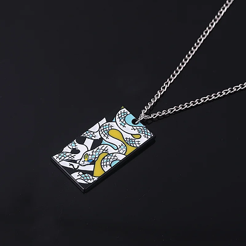 Ожерелье с подвеской из аниме рассекающий демонов ювелирное изделие кулоном м/ф