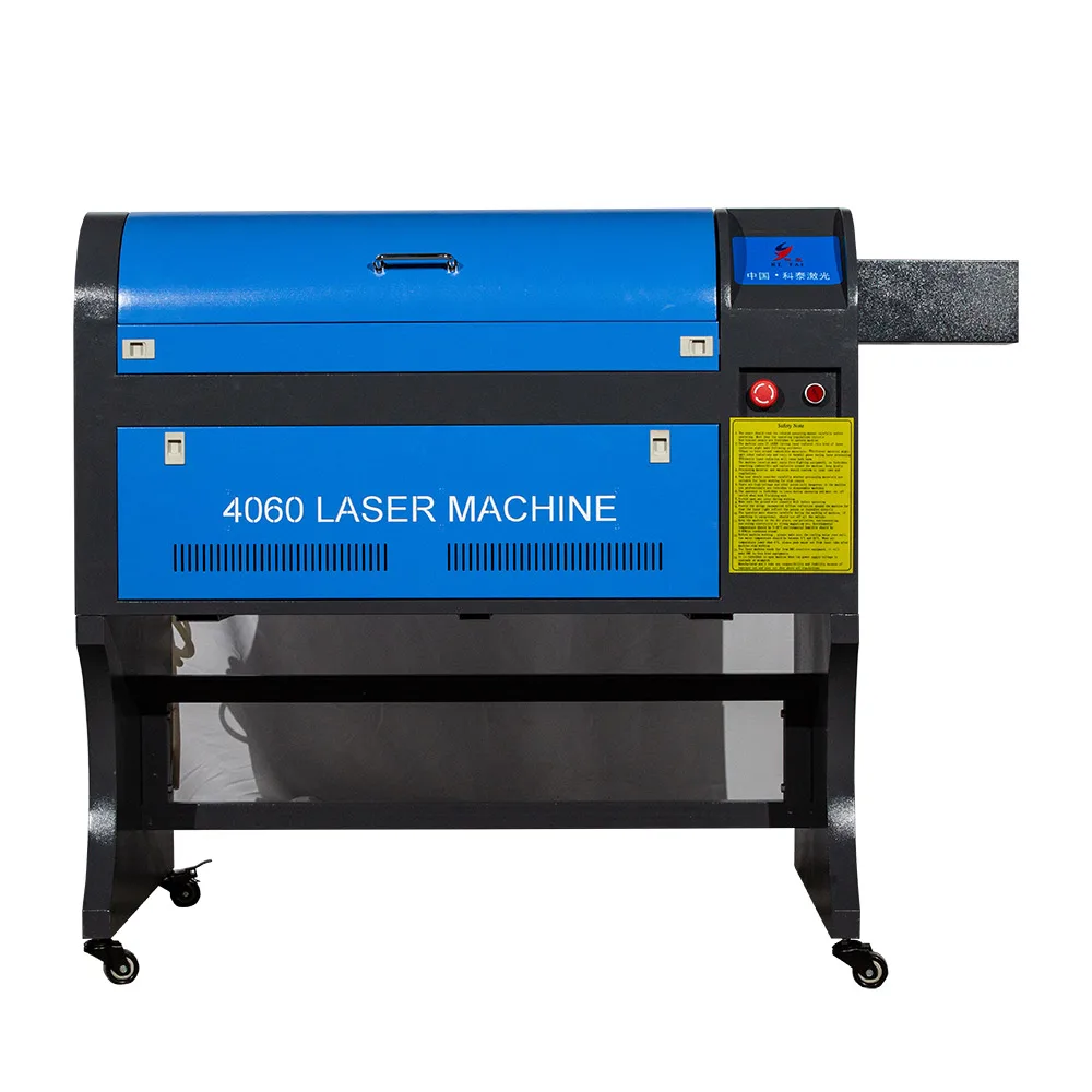 

4060 60w co2 laser engraving machine for glass cup with chuck rotary