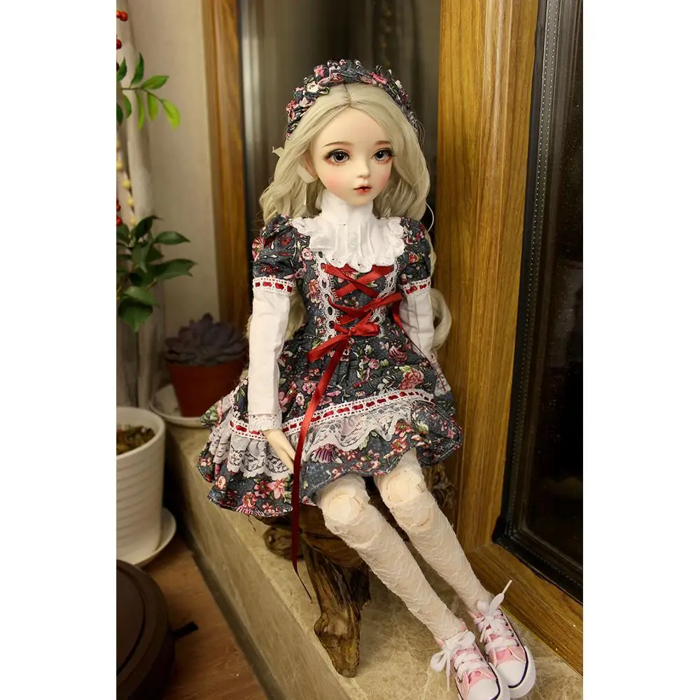 Шарнирная кукла 60 см подарки для девочки с одеждой и поддержкой смены глаз сделай