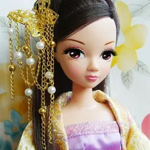 Для китайской куклы Курна 30 см традиционные серьги украшение для