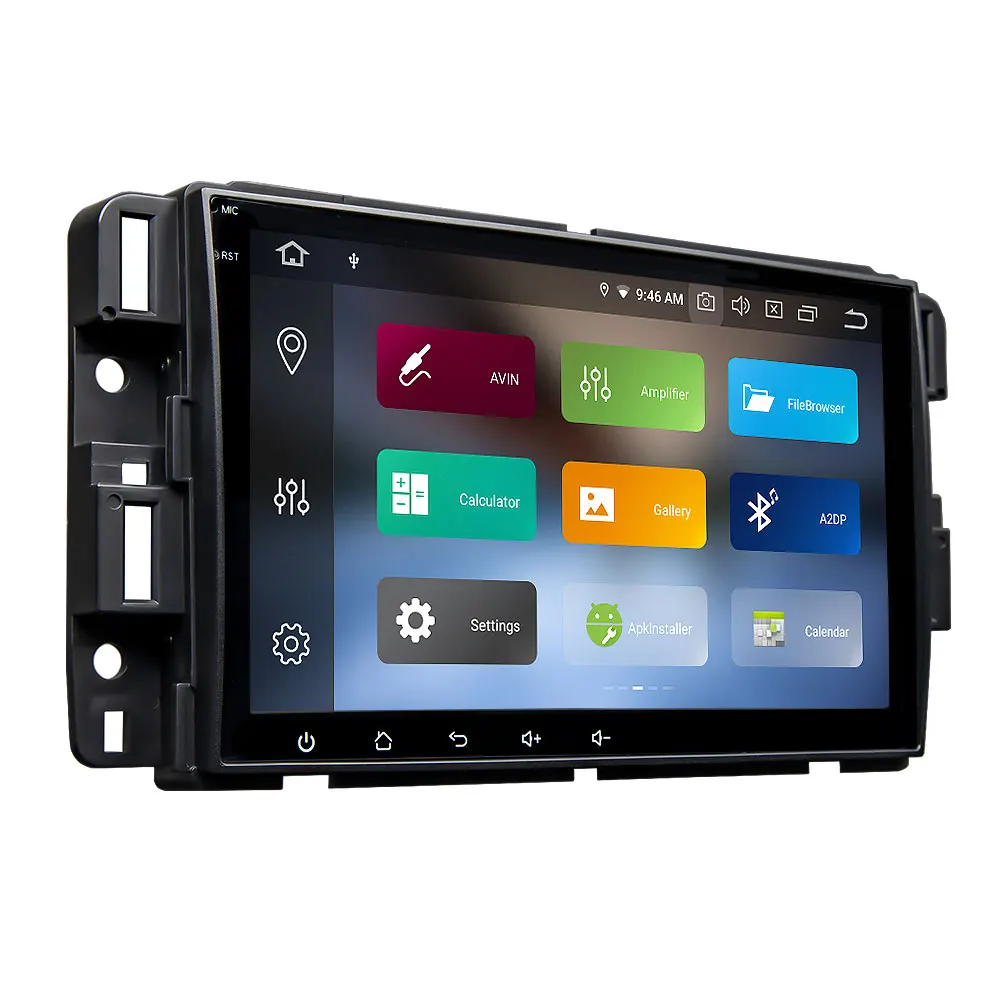 8 &quotAndroid 9 0 Pie OS автомобильный мультимедийный навигатор gps радио для Buick Enclave 2008 2012 с