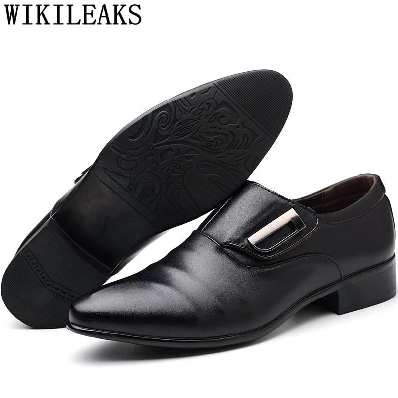 Кожаная обувь Мужские классические брендовые коричневые туфли модельные