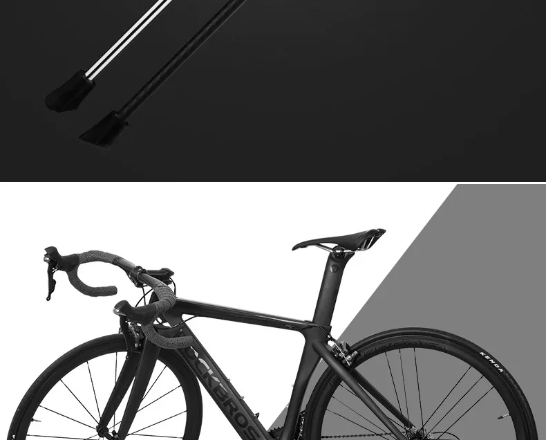 Велосипед ROCKBROS Kickstand Quick Release велосипедная ножная поддержка MTB дорожный велосипед углеродное волокно складной парковочный стеллаж велосипедная подставка