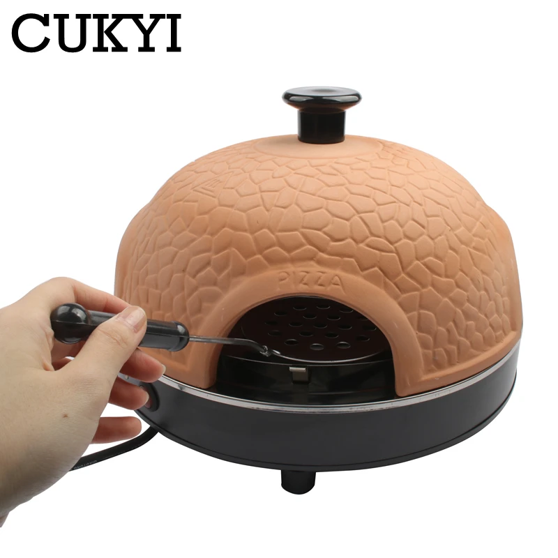 CUKYI 110 В/220 В Бытовая четырехместная электрическая плита для пиццы мини духовка