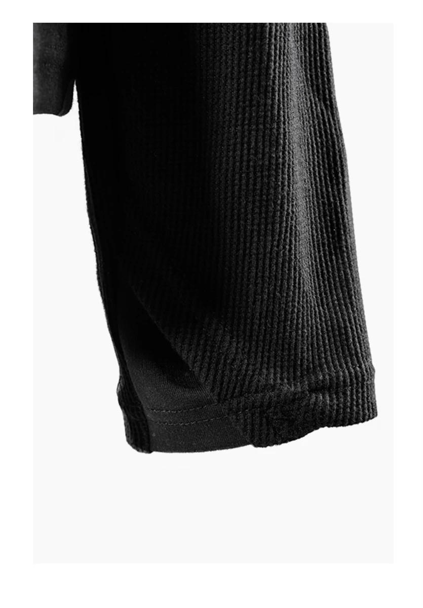 Reindee lusion deconstructed high collar t turtleneck  therma insulation techwear darkwear ninjawear streetwear