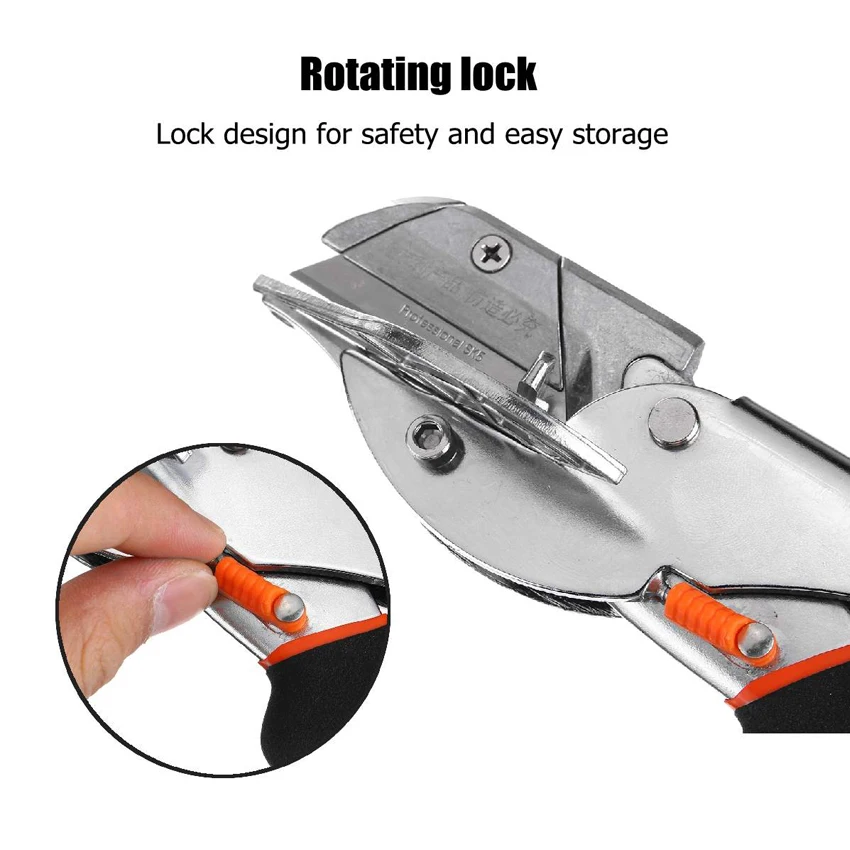 Угловой нож 45-135 градусов угловой резак для каналов Сантехнический инструмент