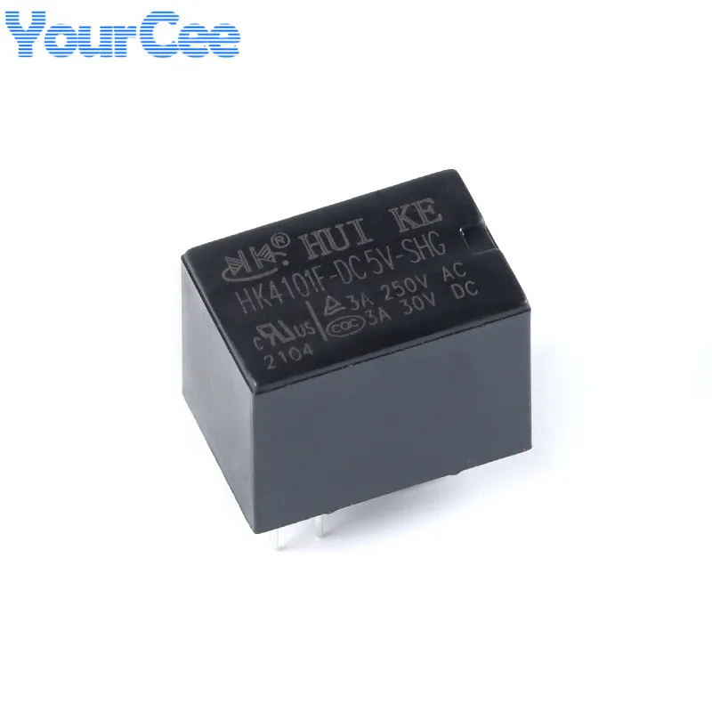Реле HK4101F 5 шт. HK4101F-DC24V-SHG HK4101F-DC12V-SHG HK4101F-DC5V-SHG 24 В постоянного тока 12 футов - купить по