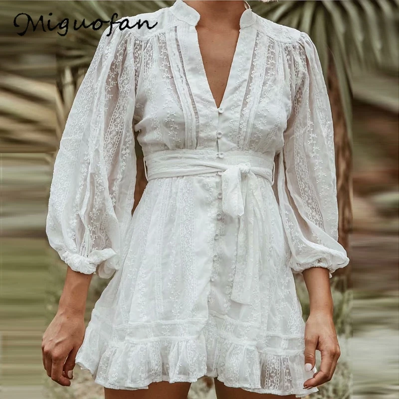 Женское винтажное платье с рюшами v образным вырезом и поясом|Женские платья| |