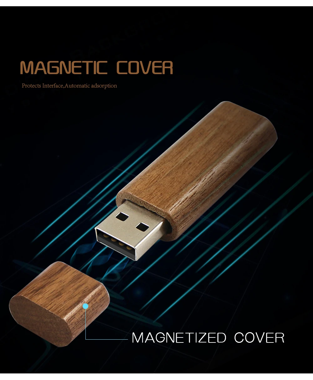 Водонепроницаемый usb флэш-накопитель 4 ГБ 8 ГБ 16 ГБ 32 ГБ 64 ГБ флеш usb 2,0 деревянная Флешка 16 Гб карта памяти, Флеш накопитель cle usb флеш-накопитель