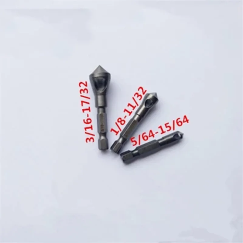 Нож для снятия фаски 90 градусов с шестигранным хвостовиком дюймов наклонная