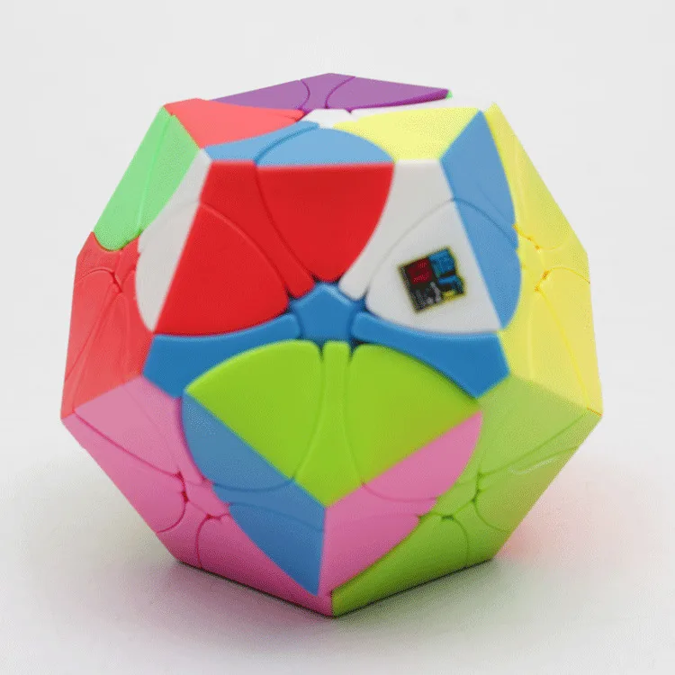 MoYu Yuhu MeiLong сливы Магический кубик 3x3 цветной Твист для взрослых Обучающие игрушки