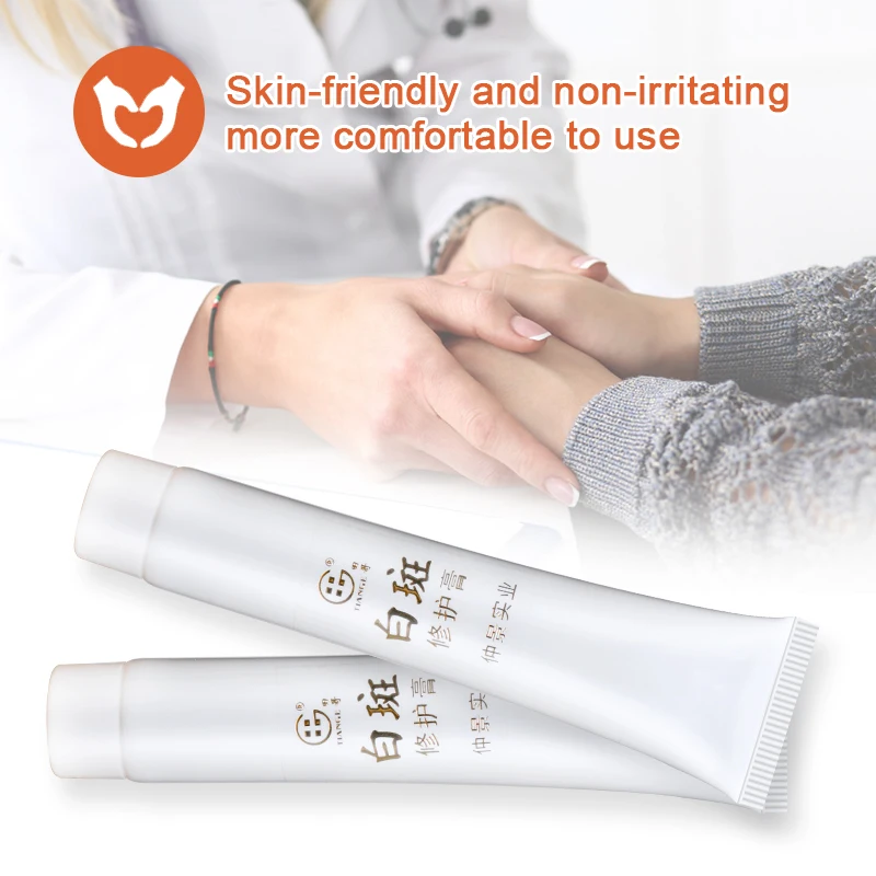 3Pcs Vitiligo Treatment Ointment White Spots Leukoplakia Disease Repair Cream Melanin Promoting Medical Plaster Health Care | Красота и