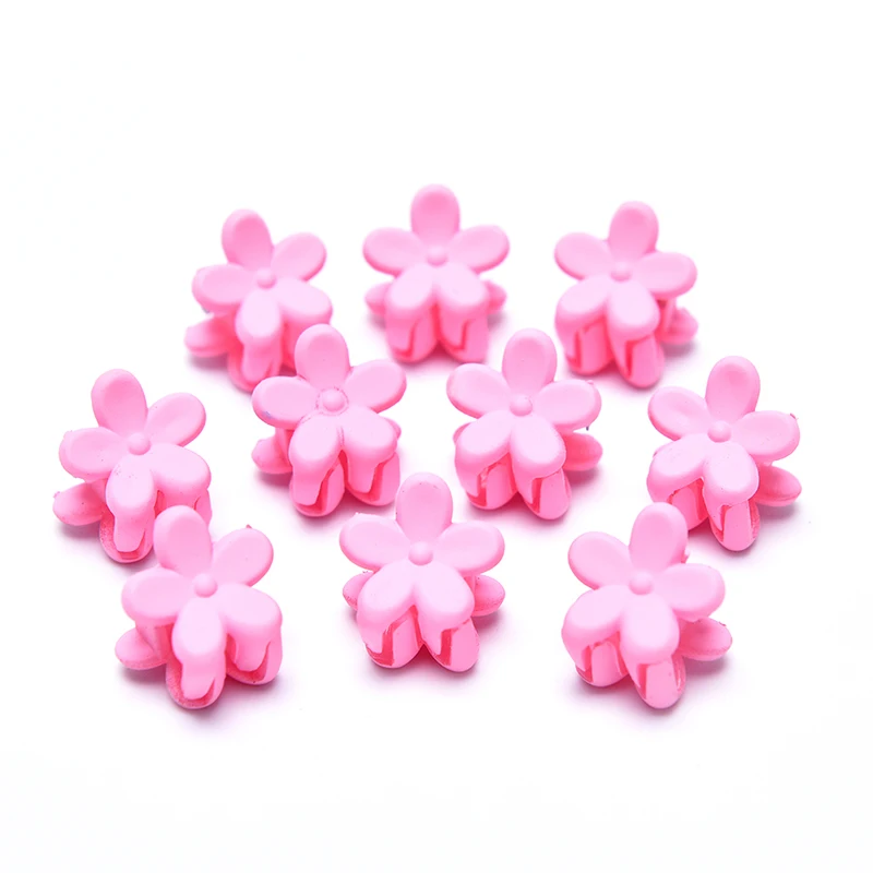 

10pcs/Bag Cute Girls Women Flower Crown Animals Baby Hair Claws Children Hairpins Hair Clips Kid Hair Accessories Set