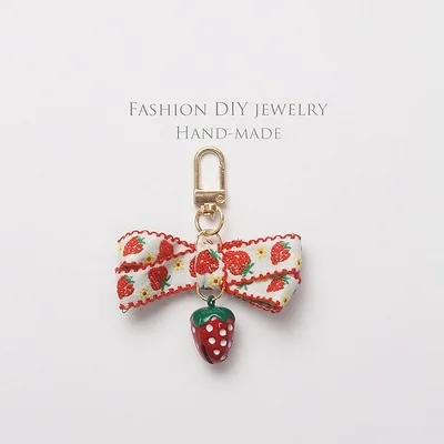 Милый сладкий Колокольчик в виде клубники брелки Необычные брелоки для женщин