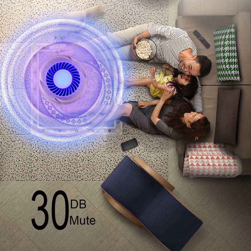 Бесшумный зал простота в эксплуатации USB питание для спальни домашняя