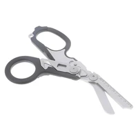 tactical folding scissors multifunctional raptor emergency response shear belt cutter and emergency scissors