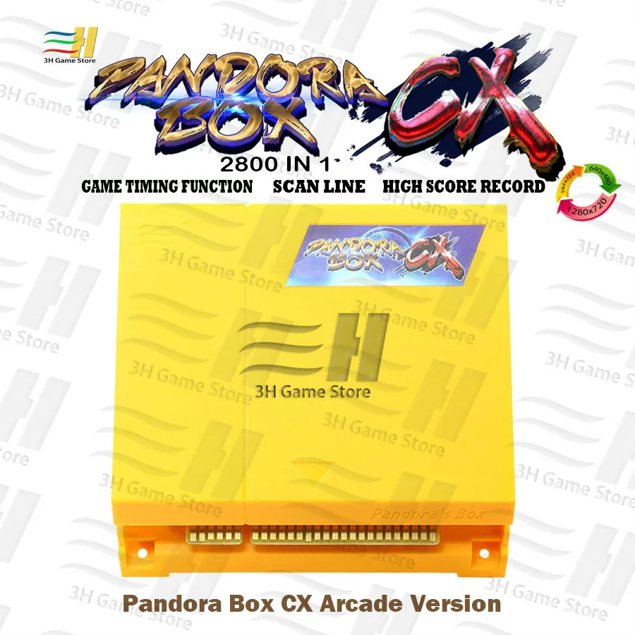 2021 Pandora box CX 2800 в 1 аркадная игровая доска VGA CGA HDMI Совместимость crt jamma pcb доски