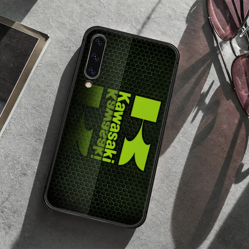 

Japan brand Kawasaki Phone Case Cover For Samsung Galaxy A10 A11 A20 E A21 A30 A40 A41 A50 A51 A70 A71 A81 S black Hoesjes