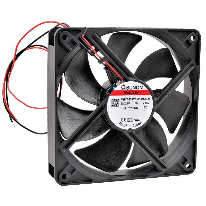 

MEC0252V3-000C-A99 12cm 120mm 120x120x25mm DC24V 2.0W Cooling fan for frequency converter