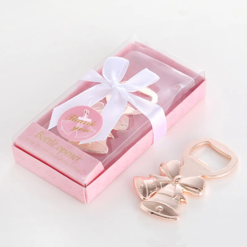 Золотой Рождественский колокольчик открывалка для бутылок в синей розовой