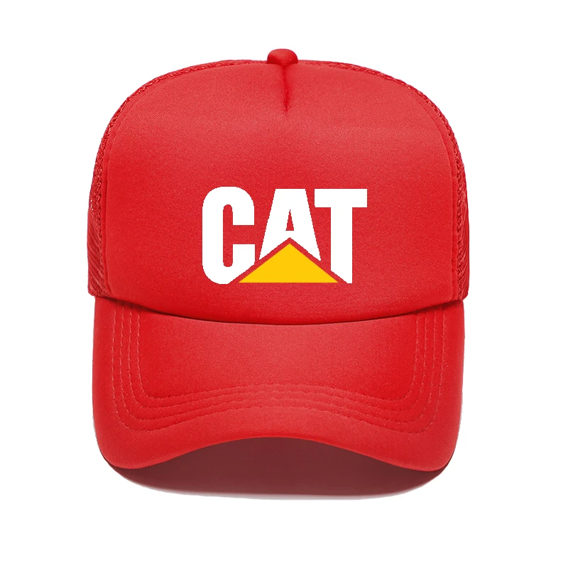 QI XIN CAT triangle Cat кожаная кепка Chao уличный танец утка язык Кепка модный Hombre хип печать