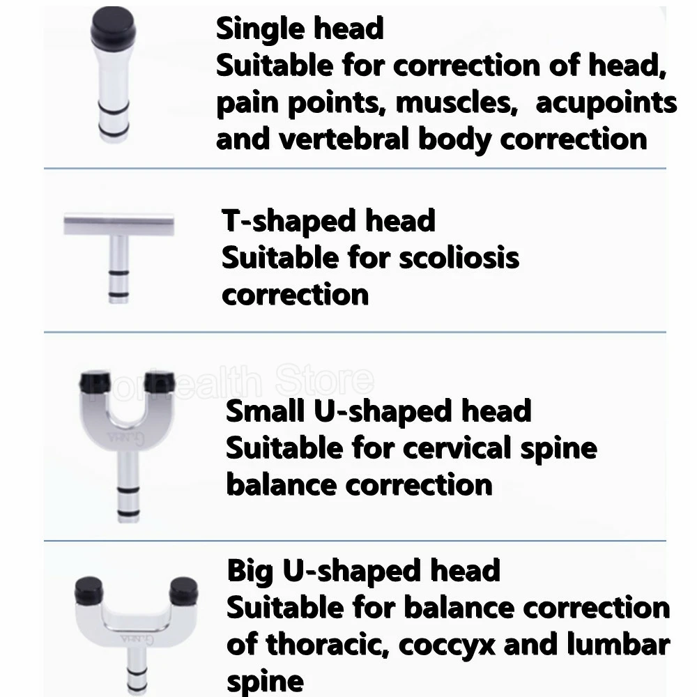 

Electric Chiropractic Adjusting Tools Spine Correction Gun Adjustable Spine Therapy Machine Body Relaxation Machine Health Care
