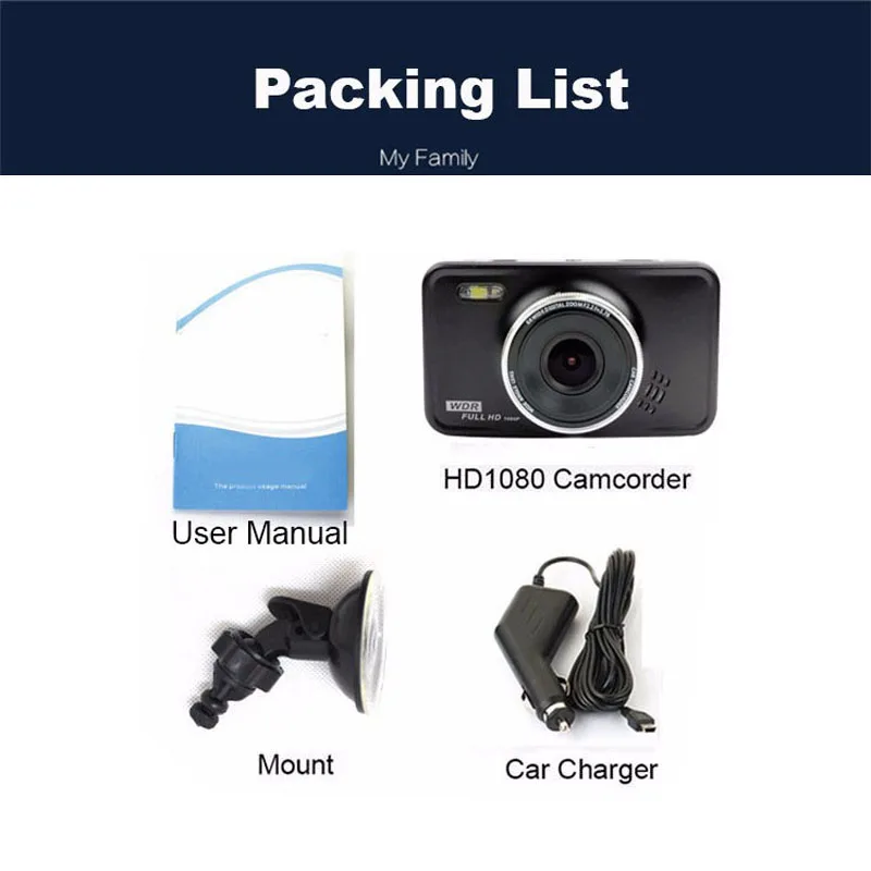 

Maiyue star 3.0 inch full HD 1080P IPS car DVR 170 degree car sprint camera video recorder night vision rearview camera camera