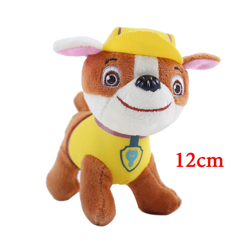 12cm 10 Щенячий патруль собака плюшевые Мультяшные милые игрушки мягкие хлопковые заполненные Короткие Плюшевые собаки погоня Marshall 6 стиль детские плюшевые игрушки куклы - Цвет: 12cm 10