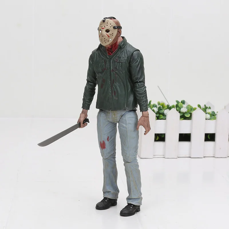 " NECA фигурка Фредди Джейсон пятница 13-я последняя часть Jason Voorhees игра NECA фигурка подарки на Хэллоуин