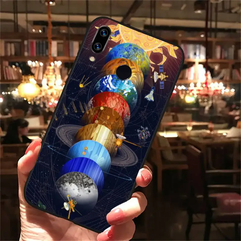

Space Planet Phone Case For xiaomi Redmi 5 5A plus 7A 8 note 2 3 4 5 5A 6 7 GO K20 A2