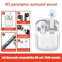 wireless earbuds t9 bluetooth 5 0 digital display noise reduction in ear headphones waterproof sport smart headsets