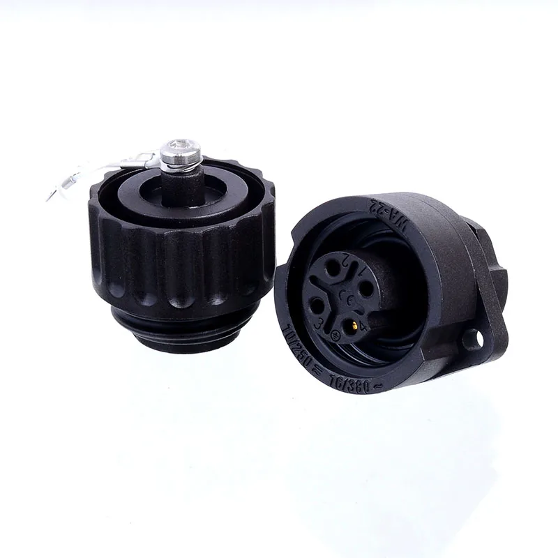 Оригинальные Weipu Connector WA22 4 7 Pin IP67 водонепроницаемый разъем TE ZE штекер кабеля
